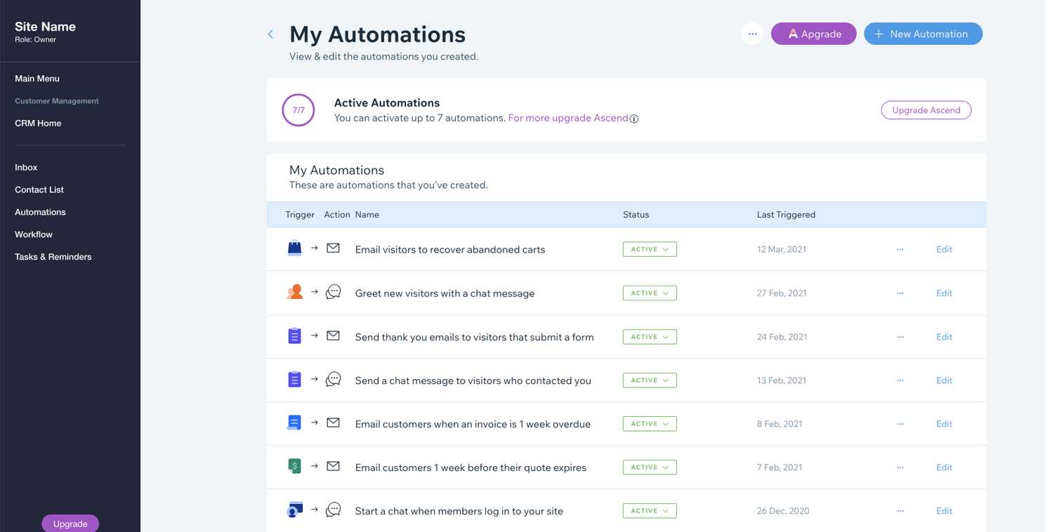 The code-based prototype built for the usability sessions